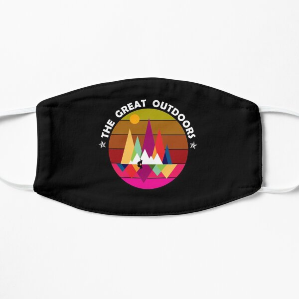 mountain nature Flat Mask