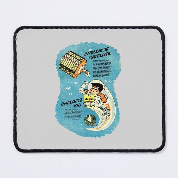 Item preview, INTELSAT - CEREAL PROMOTION designed and sold by ThrowbackAds.