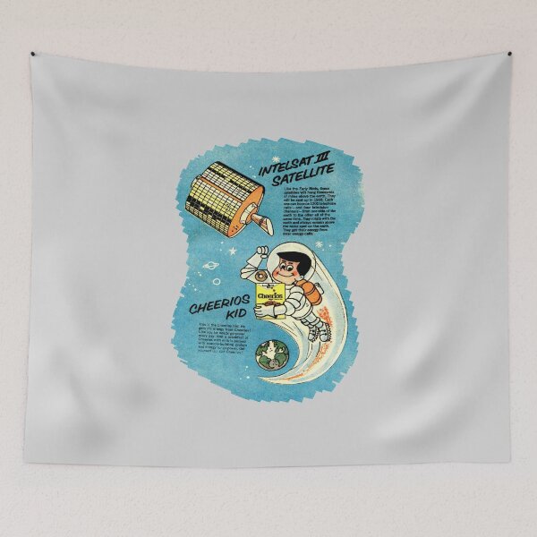 Item preview, INTELSAT - CEREAL PROMOTION designed and sold by ThrowbackAds.