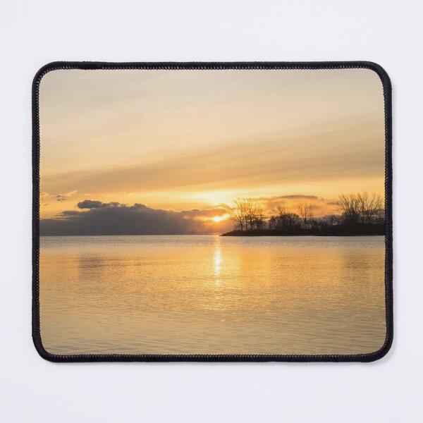 Item preview, Obscured Sunrise - Golden Rays Shining Through Cloud Openings designed and sold by Georgia Mizuleva.