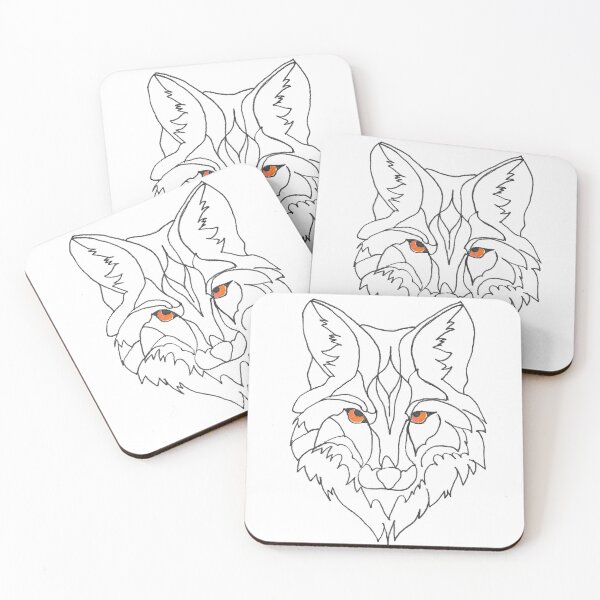 Item preview, Wolfface designed and sold by Pi-and-Q.