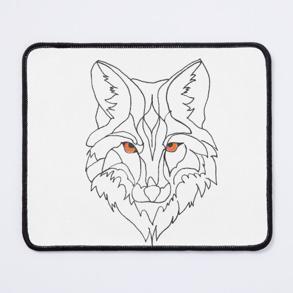 Item preview, Wolfface designed and sold by Pi-and-Q.