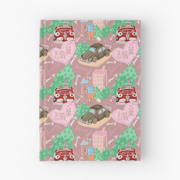 Item preview, Dogs, house and retro cars designed and sold by Labambapattern.