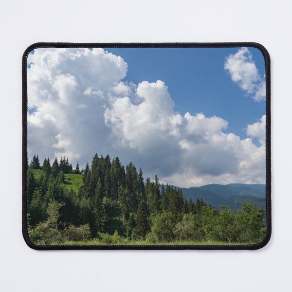 Item preview, Big Sky Country - Summer Mountain Vibe with Spectacular Clouds designed and sold by Georgia Mizuleva.