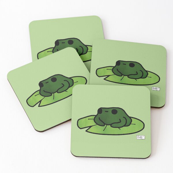 Item preview, Frog on Lilypad Doodle designed and sold by tdoodles.