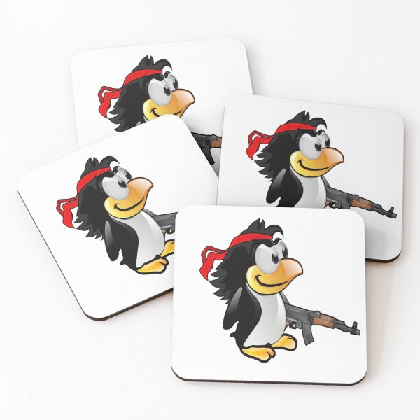 Aperçu de l'œuvre Pingouin Rambo créée et vendue par DenkaStore.