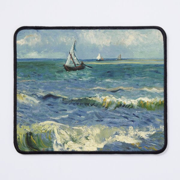 Item preview, Zeegezicht bij The Saints Maries of the Sea, Vincent van Gogh designed and sold by fourretout.
