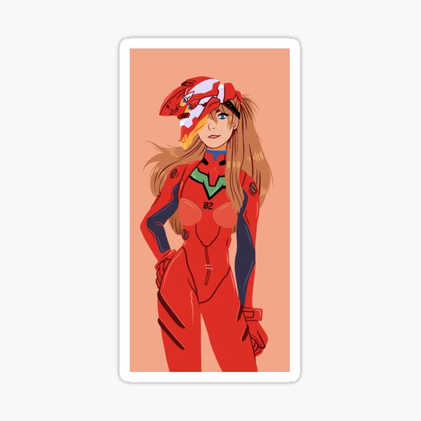 Masked, Asuka Sticker