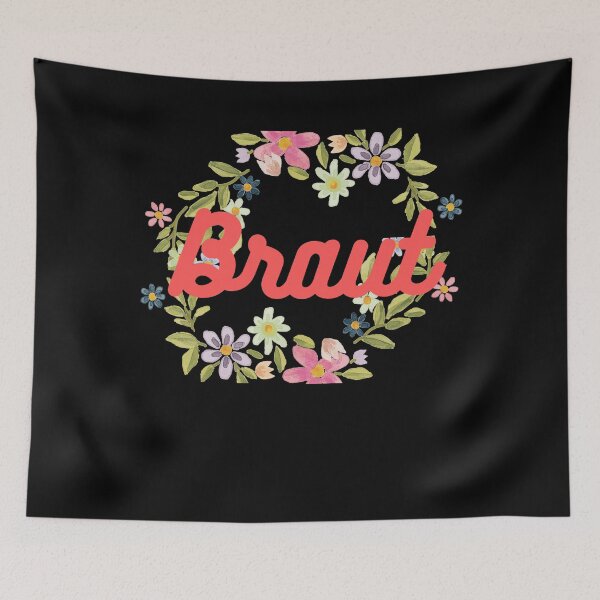 Item preview, JGA Junggesellenabschied Frauen Braut Blumenkranz designed and sold by primetee.