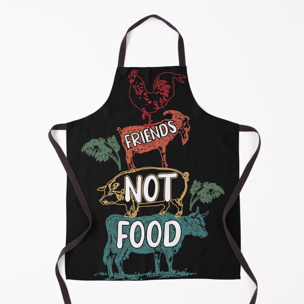 Item preview, Friends Not Food Retro Vintage Funny Vegetarian Vegan designed and sold by fantasyy.