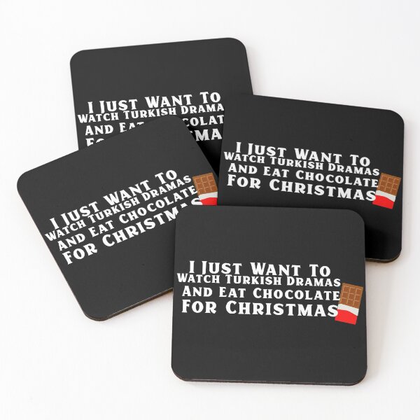 Item preview, I Just Want To Watch Turkish Dramas And Eat Chocolate For Christmas designed and sold by Edenjodie.