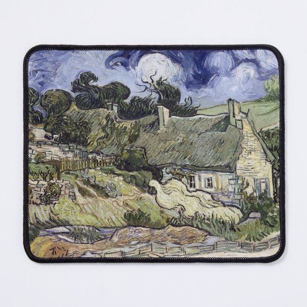Item preview, Thatched Cottages at Cordeville, Vincent van Gogh designed and sold by fourretout.