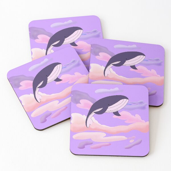 Item preview, Lonely Whale - purple designed and sold by RinaSaGa.
