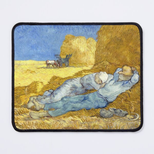 Item preview, La Siesta, according to Millet, Vincent van Gogh designed and sold by fourretout.