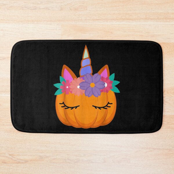 Item preview, Cute Unicorn Pumpkin Flowers Halloween Thanksgiving  designed and sold by GerdaShop.