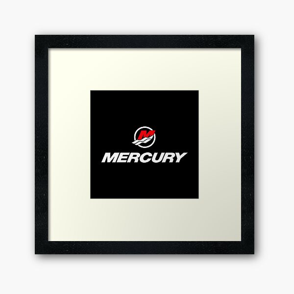 Mercury Marine. Framed Art Print
