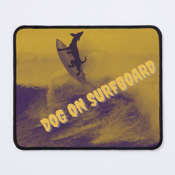 Item preview, DOG ON SURFBOARD designed and sold by LaBelleMaison.