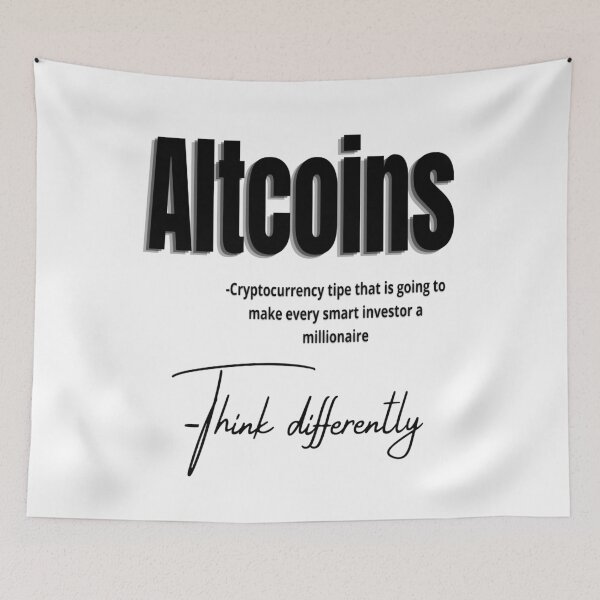 Item preview, Crypto Altcoin Think Differently designed and sold by JackLamel.