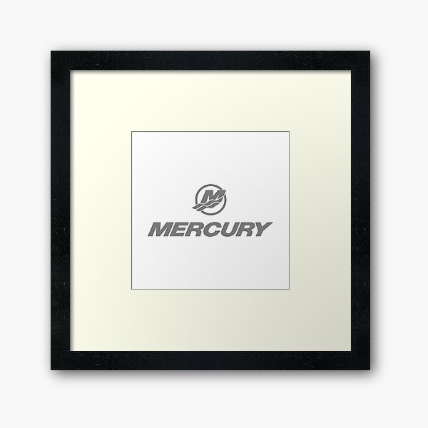 Mercury Marine. Framed Art Print