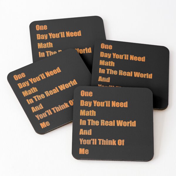 Item preview, One Day You 'll Need Math In Real world and You'll Think Of Me designed and sold by freeArt10.