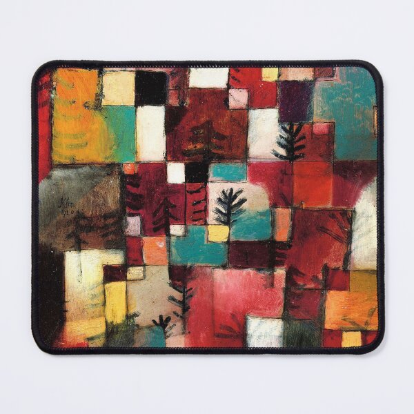 Item preview, Red-Green and Violet-Yellow Rhythms, Paul Klee designed and sold by fourretout.