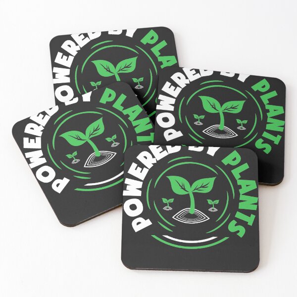 Item preview, Powered By Plant Funny Vegan Herbivore Garden Vegetable designed and sold by fantasyy.