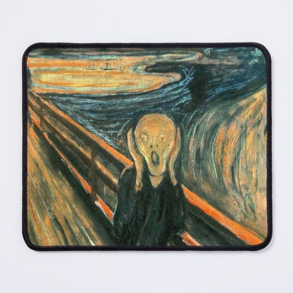 Item preview, The Scream by Edvard Munch designed and sold by fourretout.