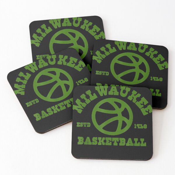 Item preview, Retro Milwaikee Old School Distressed Basketball designed and sold by Kira Doyle.