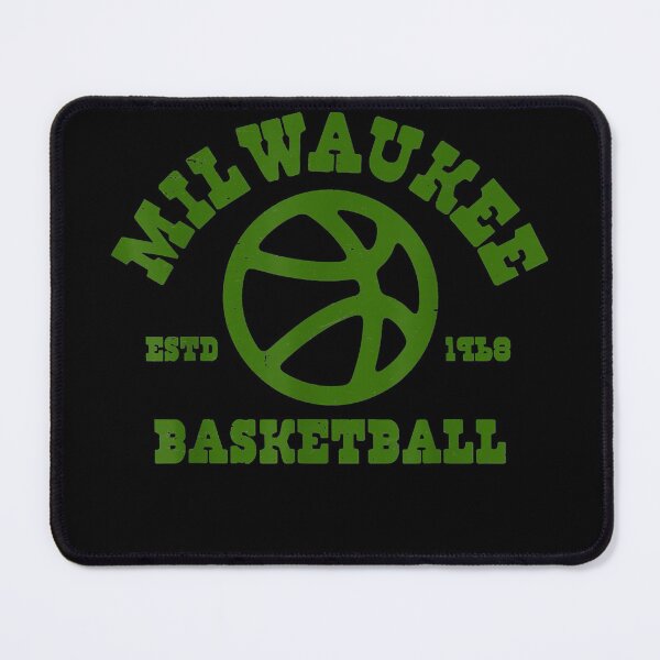 Item preview, Retro Milwaikee Old School Distressed Basketball designed and sold by Kira Doyle.