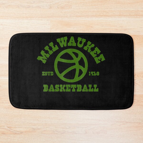 Item preview, Retro Milwaikee Old School Distressed Basketball designed and sold by Kira Doyle.