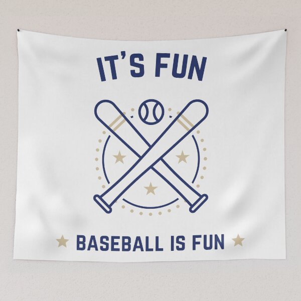 Item preview, It's Fun - Baseball Is Fun designed and sold by MoEndomey.