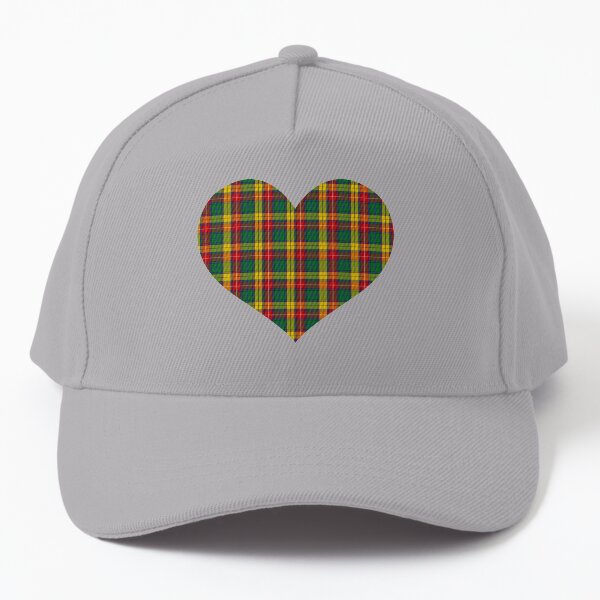 Buchanan Tartan Heart Baseball Cap