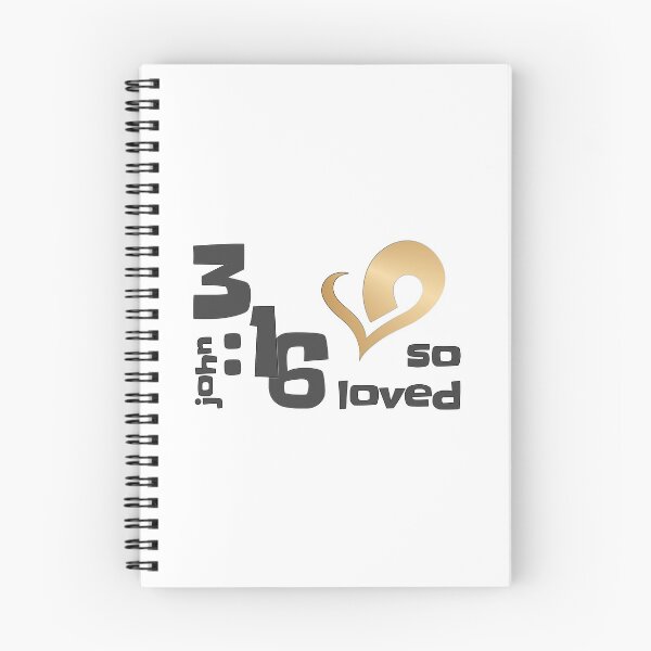 Item preview, Christian Design - John 3 verse 16 - So Loved designed and sold by simplydesignart.