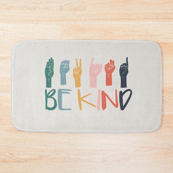 Item preview, Be Kind Hand Sign Language Teachers Interpreter ASL designed and sold by kindxinn.