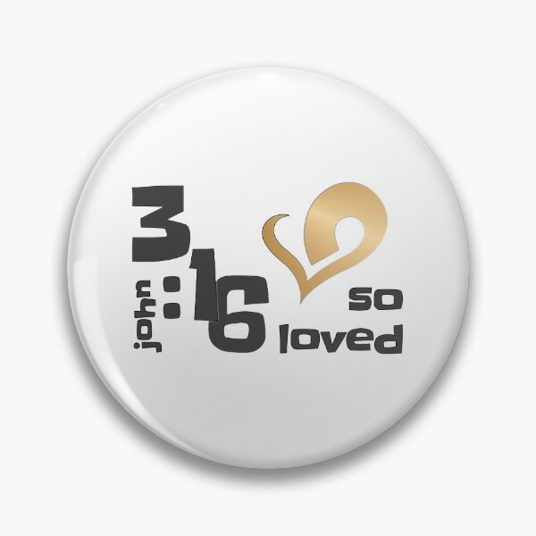 Item preview, Christian Design - John 3 verse 16 - So Loved designed and sold by simplydesignart.