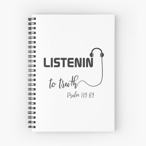 Item preview, Christian Design - Listening to Truth - Psalm 119 verse 89 designed and sold by simplydesignart.
