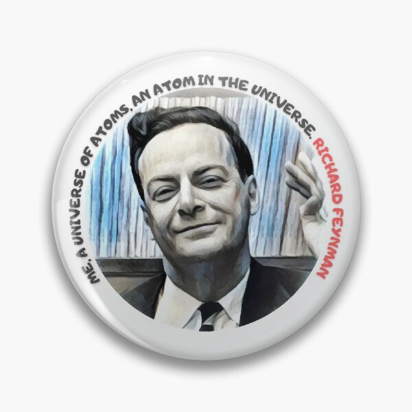 Item preview, Me, a universe of atoms, an atom in the universe. Richard Feynman designed and sold by Mikedog21.