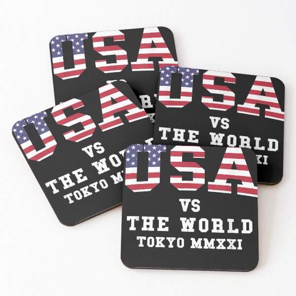 Item preview, USA VS The World Tokyo MMXXI designed and sold by Kira Doyle.