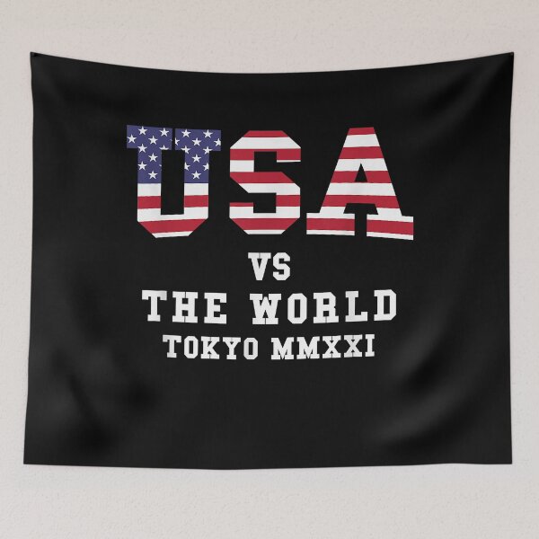 Item preview, USA VS The World Tokyo MMXXI designed and sold by Kira Doyle.