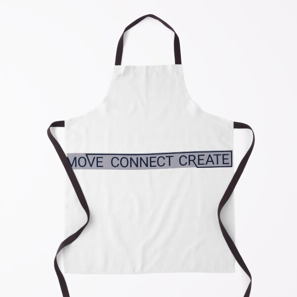 Aperçu de l'œuvre MOVE CONNECT CREATE - Horizontal - Bleu Oxford créée et vendue par WietskeWelten.