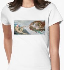 The Creation of Socialism Women's Fitted T-Shirt
