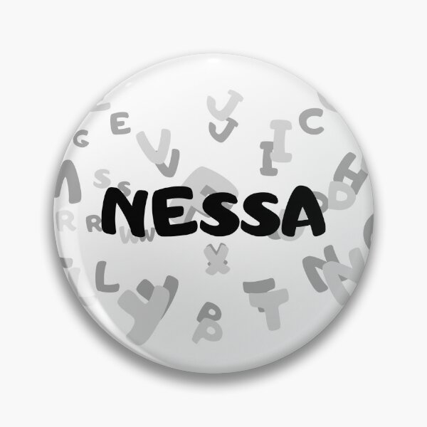 Artikelvorschau, Der Name Nessa entworfen und verkauft von Initial-Inlook.