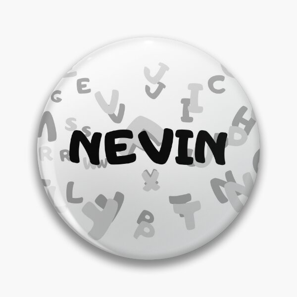 Artikelvorschau, Der Name Nevin entworfen und verkauft von Initial-Inlook.