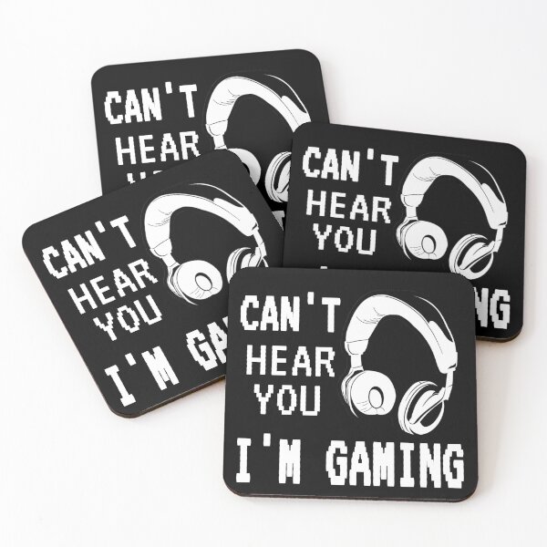 Item preview, Can't Hear You I'm Gaming designed and sold by Georgiodaccache.