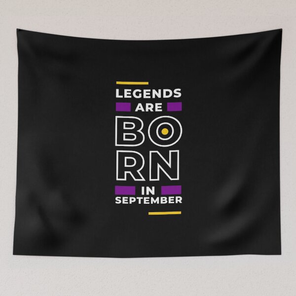 Item preview, Legends are born in september  designed and sold by RK-Artist.