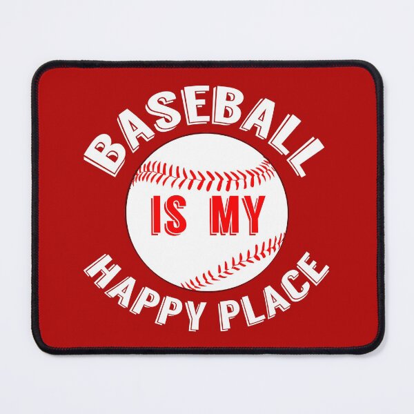 Item preview, Baseball is My Happy Place designed and sold by Epic Love Designs.