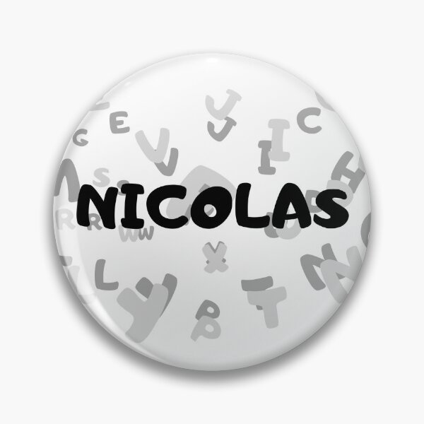 Item preview, The Name Nicolas designed and sold by Initial-Inlook.