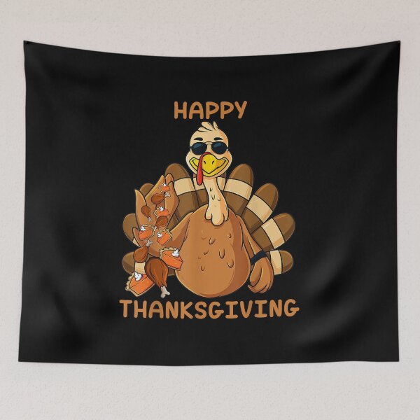 Item preview, Happy Thanksgiving Tủkey Throw designed and sold by Kira Doyle.