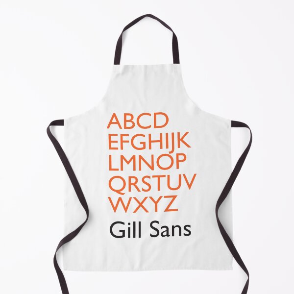 Item preview, Gill Sans Alphabet. designed and sold by MattWildin.