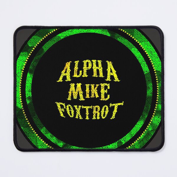 Item preview, Alpha Mike Foxtrot - Callsign Green Camoflage -Radioactive Loadout Design designed and sold by AirsoftBD.